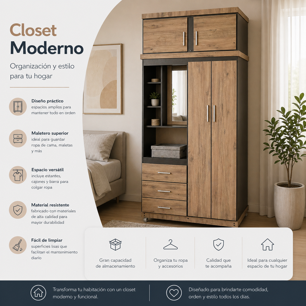 JISANOVA -CLOSET  MALETERO - NODE